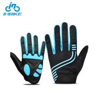 Custom Reflective Bike Latex Racing Sport Touch Screen Cycling Full Finger Motorcycle gloves