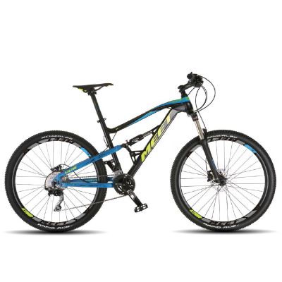 26-Inch Mountain Bike, Suitable for Riders Above 160 cm in Height, Disc Brakes, 21-Speed Gear System, Full Suspension